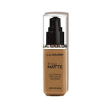 Superdrug L.A. Colors Truly Matte Foundation Warm Caramel 40ml- Buy online at McGrocer