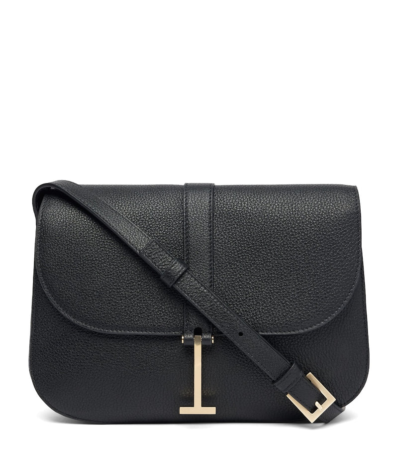 TOM FORD large leather cross-body bag with gold-tone T hardware, UK version