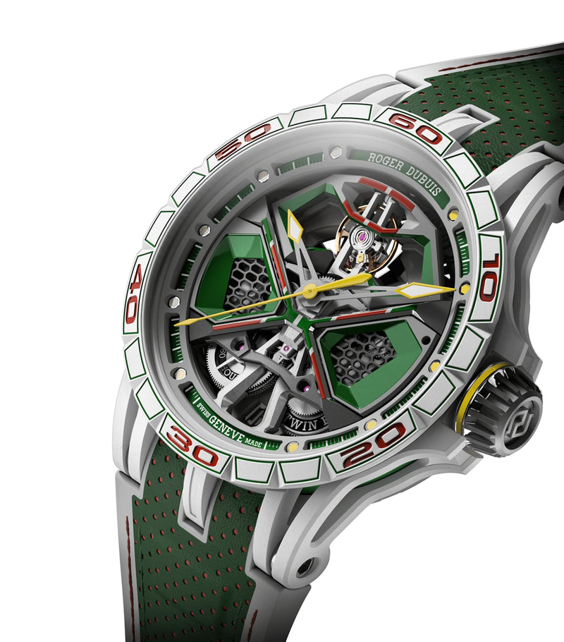 Roger Dubuis Excalibur Spider Huracán watch 45mm carbon fiber, UK version