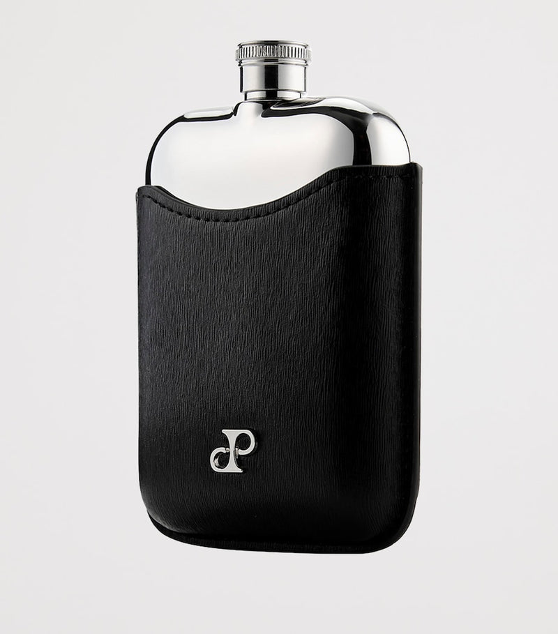 WOLF Philipp stainless steel hip flask (British brand)