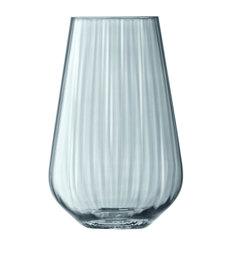 LSA International zinc vase 28cm height, UK version