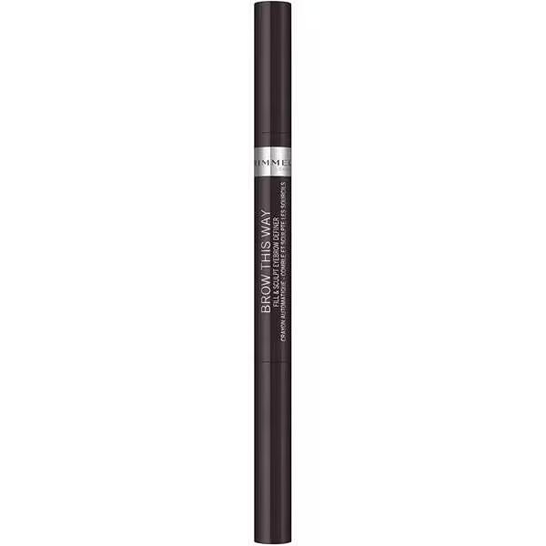 Brow This Way eyebrow definer soft black - British product
