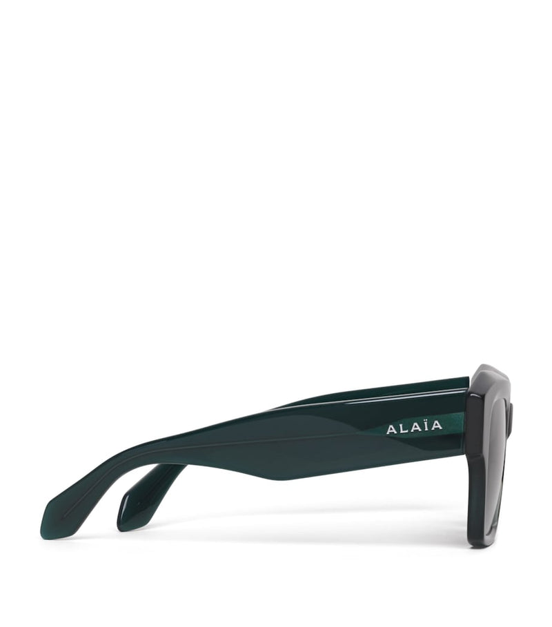 Alaïa melted square sunglasses - British product