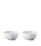 Georg Jensen porcelain Bernadotte petit bowl set of 2, UK version