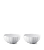Georg Jensen porcelain Bernadotte petit bowl set of 2, UK version