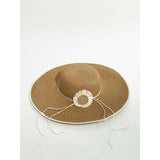 SVNX sunflower straw sun hat, UK version