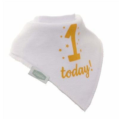 Superdrug Ziggle 1 Today Birthday Bandana Bib- Buy online at McGrocer