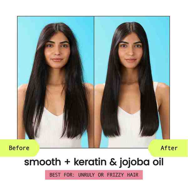 Hask Keratin Smooth Shampoo and Conditioner Bundle 473ml, UK version