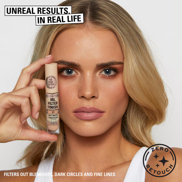 Revolution IRL Filter Concealer C3, imported from the UK