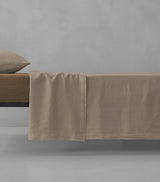 Harrods Society Limonta Linen Rem Super King Flat Sheet 270cm x 290cm- Buy online at McGrocer