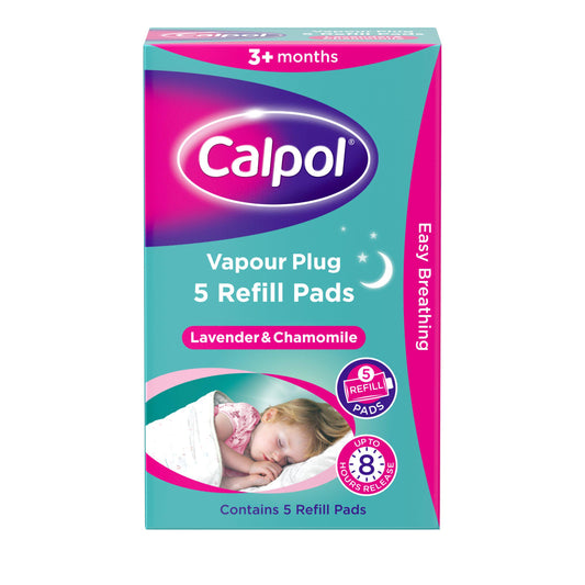 Calpol Lavender & Chamomile Refill Pads Vapour Plug 3+ Months x5 GOODS Sainsburys   