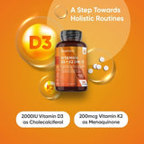 WeightWorld Vitamin D3 K2 365 tablets - British product