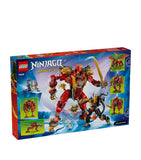 Lego NINJAGO Wyldfyre's Transforming Dragon Mech building set 821 pieces (British brand)