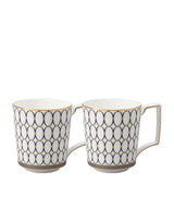 Harrods Wedgwood Renaissance Bone China Mugs Set of 2- Buy online at McGrocer