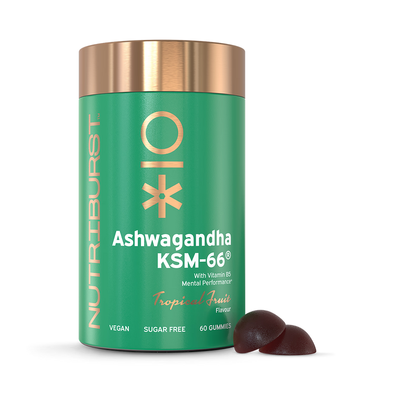 Nutriburst Ashwagandha KSM-66 gummies 60 (British brand)