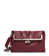 Harrods Weekend Max Mara Leather Pasticcino Clutch Bag- Buy online at McGrocer