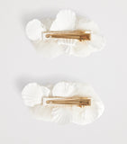 Bonpoint embellished hair clips with floral appliqués for children, UK version
