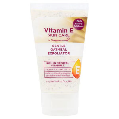 Superdrug Superdrug Vitamin E Gentle Oatmeal Body Scrub Mini- Buy online at McGrocer