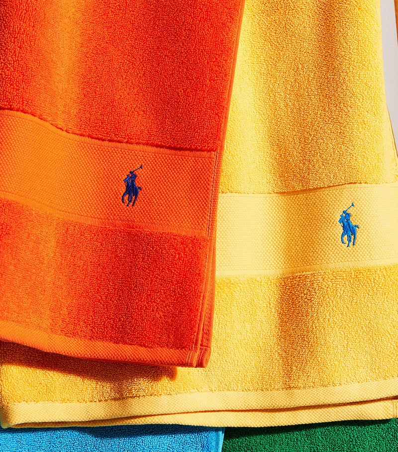 Ralph Lauren Polo Player bath towel 70cm x 140cm (British brand)