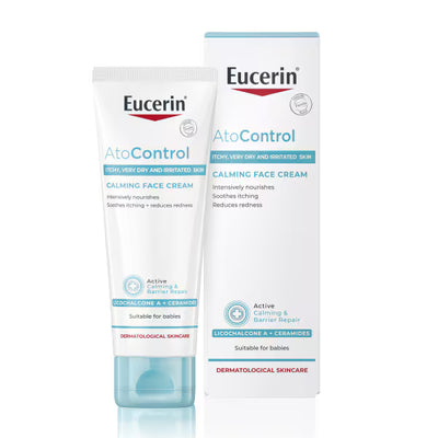 Superdrug Eucerin AtoControl Face Cream for Dry Itchy Skin 50ml- Buy online at McGrocer