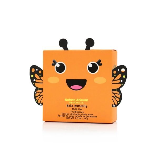 Spongelle Bella Butterfly multi-use sponge (British brand)