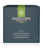 Charles Farris British Expedition scented candle 210g, imported from the UK