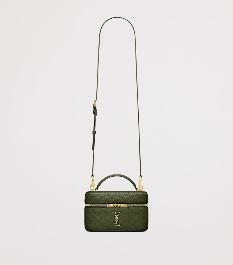 Saint Laurent Mini Gaby quilted top-handle bag (British brand)