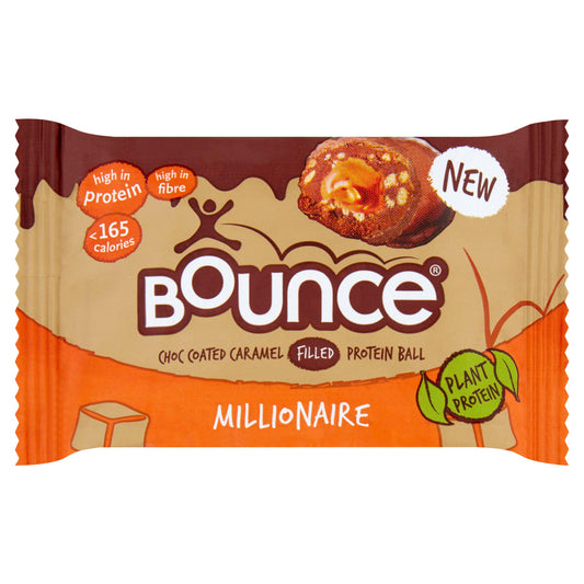 Bounce Caramel Millionaire Protein Ball 40g GOODS Sainsburys   
