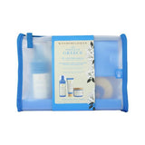 Superdrug Wanderflower Essence of Greece The Essentials Mini Set Honey Thyme and Fig Travel Body Care 2 x 100ml and 1 x 75ml- Buy online at McGrocer