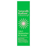 Naturally Radiant 2-in-1 moisturiser & serum 50ml, UK version