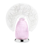Lalique Rose Nebula Hirondelles lamp, UK version