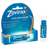 Zovirax Cold Sore Treatment Cream Contains Aciclovir Pump Dispenser 2g GOODS M&S