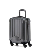 Next Flight Knight Anthracite 55x40x20cm Ryanair Priority 8 Wheel ABS Hard Case Cabin Carry On Hand Luggage- Buy online at McGrocer