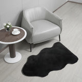 Windward sheepskin rug black 60x95 cm, UK version