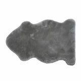 Windward genuine sheepskin rug in grey 60x95cm - British product
