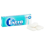 Wrigley's Extra Cool Breeze sugarfree chewing gum 10 pieces (British brand)