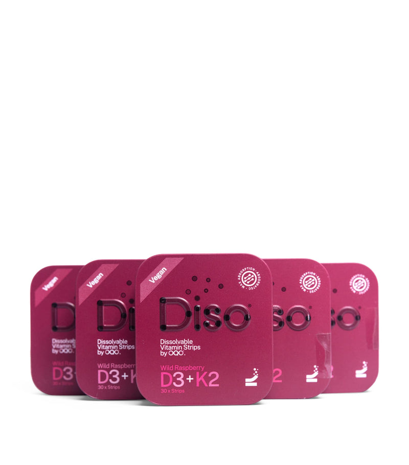 OQO Diso D3 + K2 vitamin strips 30 strips, imported from the UK