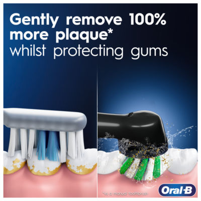 Oral-B Pro 600 rechargeable electric toothbrush blue, UK version