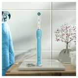 Oral-B Pro 600 CrossAction rechargeable electric toothbrush, UK version