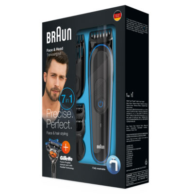 Braun All-in-one Trimmer 3 MGK3245 7-in-1 beard trimmer, UK version