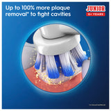 Oral-B Junior 6+ purple rechargeable electric toothbrush, UK version