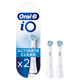 ASDA Oral-B iO Ultimate Clean Original Replacement Round Brush Heads for Electric Toothbrush 2-Pack- Buy online at McGrocer