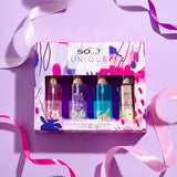 Mini Mist Body Spray Gift Set Four 50ml Bottles - British product