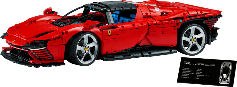 Ferrari Daytona SP3 LEGO set 3778 pieces - British product