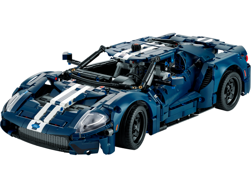 LEGO Technic 2022 Ford GT model set 1468 pieces - British product