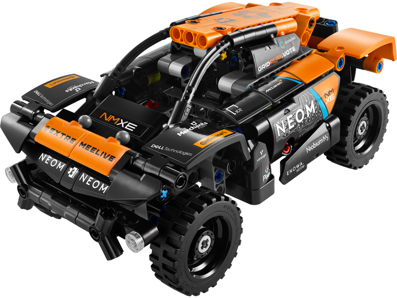 LEGO NEOM McLaren Extreme E Race Car, imported from the UK