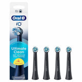 Costco UK Oral-B iO Ultimate Clean Black Electric Toothbrush Heads 4 Pack- Buy online at McGrocer