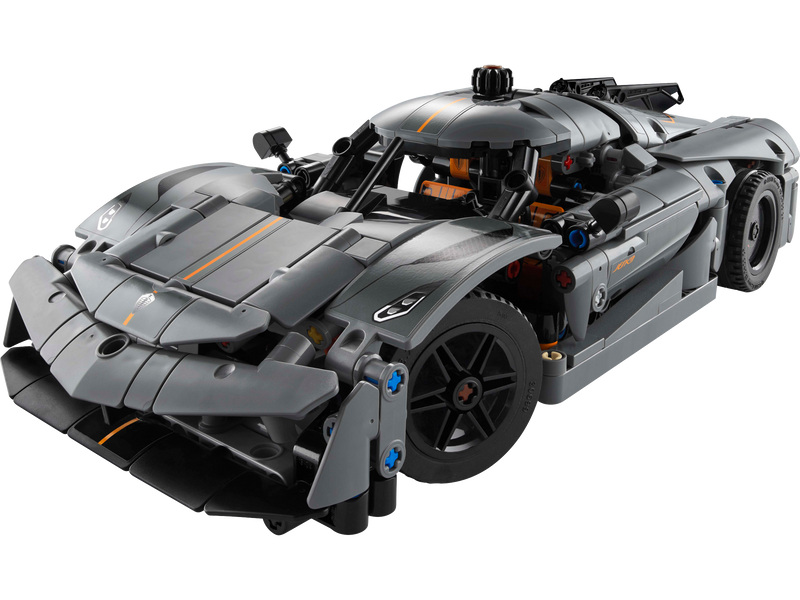 Lego Koenigsegg Jesko Grey Hypercar 801 pieces, imported from the UK