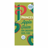 Princes apple juice 24x200ml cartons, imported from the UK