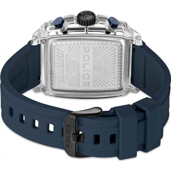 Police blue men's clout watch UK version